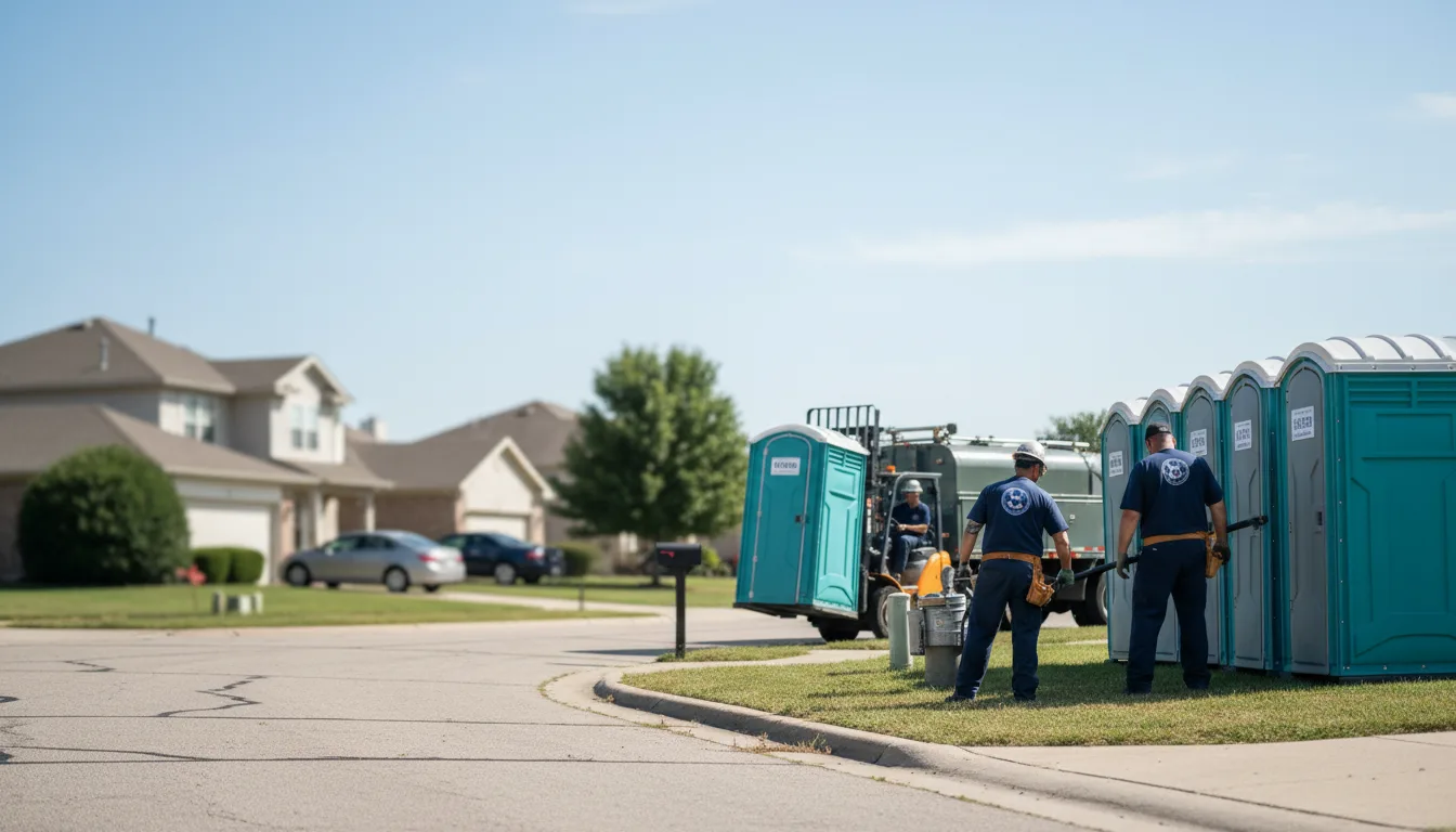 Porta Potty Rental in Owensville, OH near me